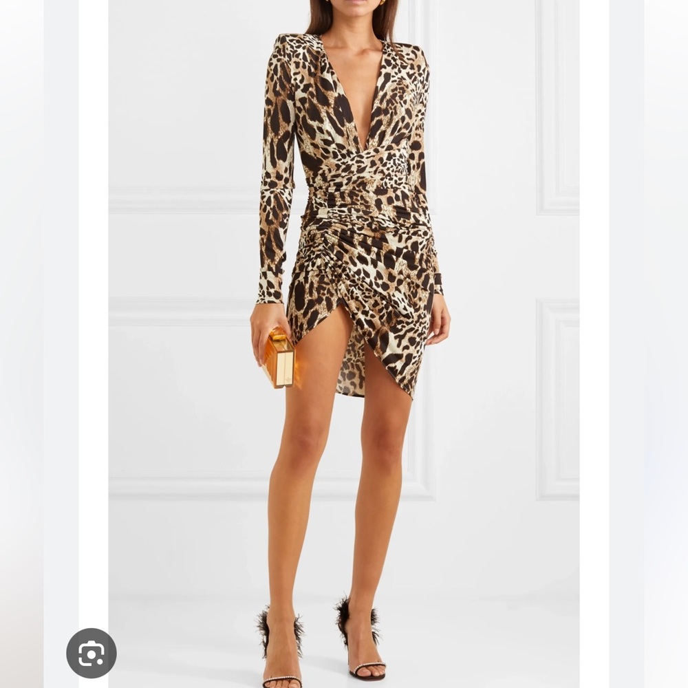Alexandre Vauthier Leopard Dress!